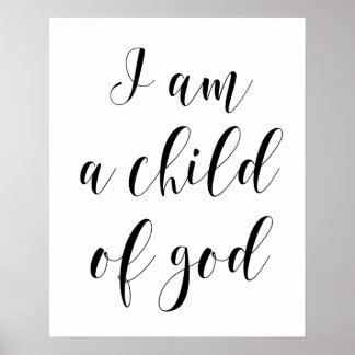 Ik ben een kind van God Poster