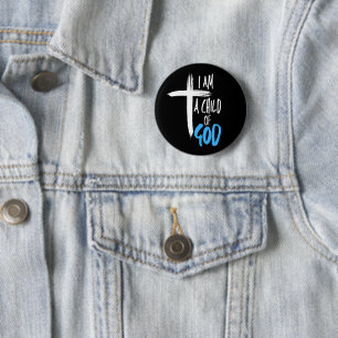 Ik ben een kind van God Ronde Button 5,7 Cm