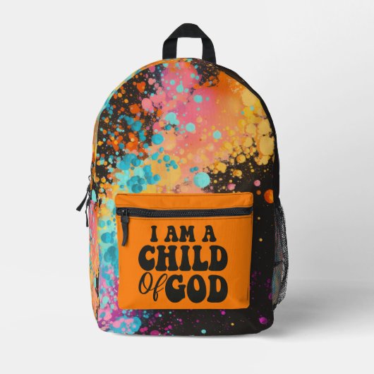 Ik ben een kind van God rugzak (Voorkant)