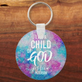 "IK BEN EEN KIND VAN GOD"-Sleutelhanger Sleutelhanger (Voorkant)