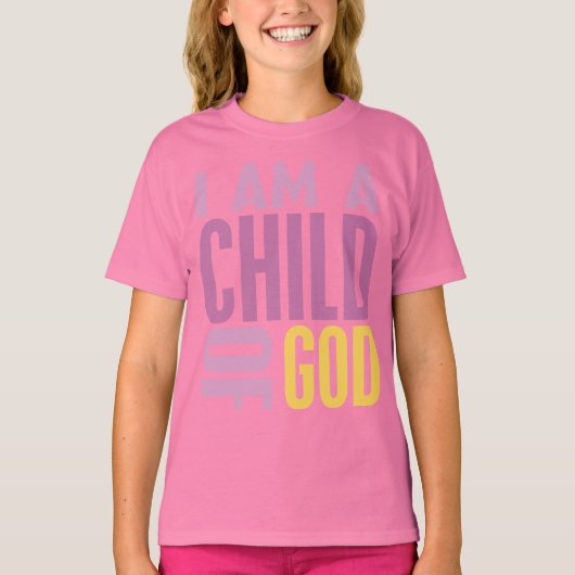 Ik ben een kind van God T-shirt (Voorkant)