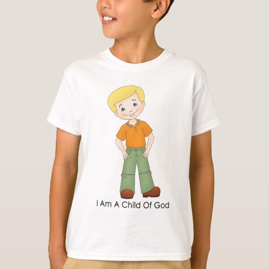 Ik ben een kind van God T-shirt (Voorkant)