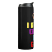 Ik ben een kind van God Thermal Tumbler Thermosbeker (Gedraaid links)
