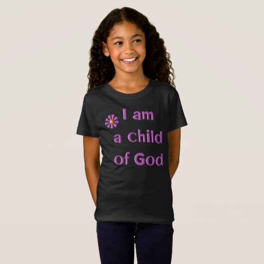 Ik ben een kind van Gods Kinderen T-shirt (Voorkant volledig)