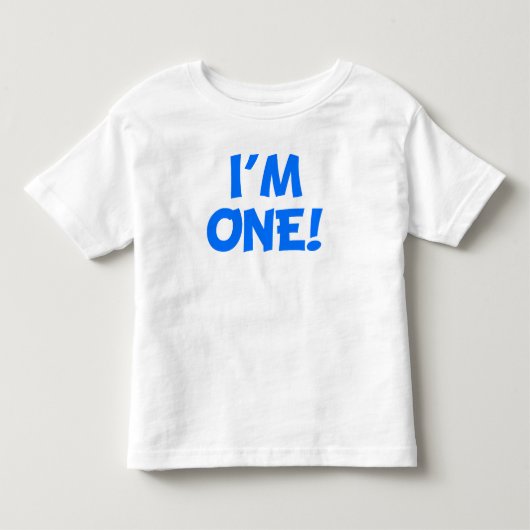 Ik ben één kinder shirts (Voorkant)