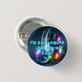 Ik ben een Kinder Show van Dromers Fan 2 Ronde Button 3,2 Cm (Voorkant /achterkant)