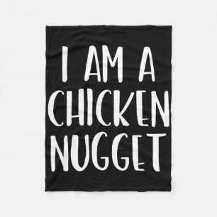Ik ben een kip Nugget Halloween... ik ben gewoon k Fleece Deken