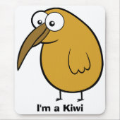 Ik ben een Kiwi Muismat (Voorkant)