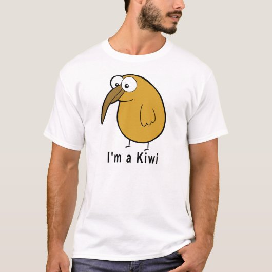 Ik ben een Kiwi T-shirt (Voorkant)