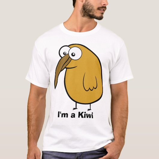 Ik ben een Kiwi T-shirt (Voorkant)