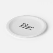 IK BEN EEN KLANTENONDERSTEUNENDE CORDINATOR PAPIEREN BORDJE (Gekanteld)