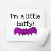 Ik ben een kleine Batty Muismat (Met muis)