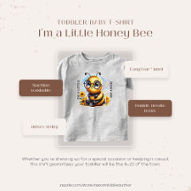 Ik ben een Kleine Bij Peuter/Baby T-Shirt