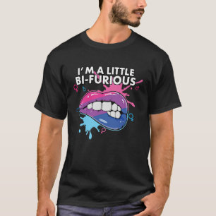 Ik ben een kleine bizarre biseksuele Regenboog Bis T-shirt
