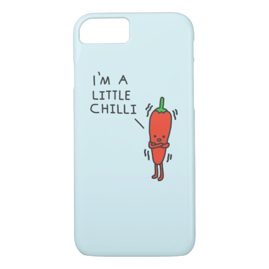Ik ben een kleine Chili Case-Mate iPhone Case (Achterkant)