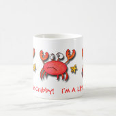 Ik ben een kleine Crabby. Koffiemok (Center)
