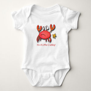 Ik ben een kleine Crabby Romper