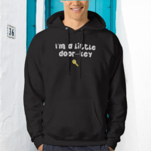 Ik ben een kleine deur-sleutel (Dorky) - grappige  Hoodie