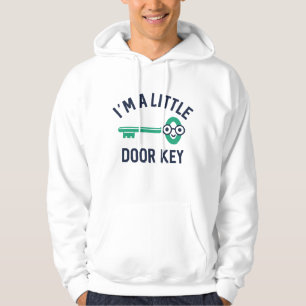 Ik ben een kleine deursleutel hoodie