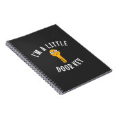 Ik ben een kleine deursleutel notitieboek (Rechterzijde)