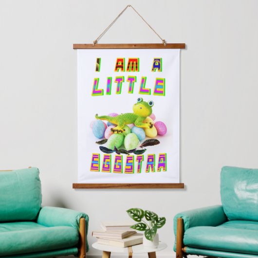 Ik ben een kleine Eggstra Hangend Wandkleed (Woonkamer)