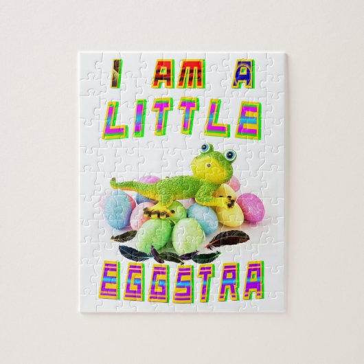 Ik ben een kleine Eggstra Legpuzzel (Verticaal)