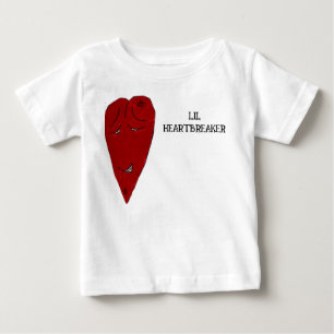 IK BEN EEN KLEINE HEARTBREAKER baby shirt