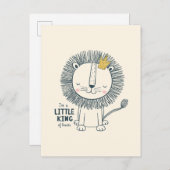 Ik ben een kleine koning briefkaart (Voorkant / Achterkant)