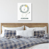 Ik ben een kleine koning canvas afdruk (Insitu (Slaapkamer))