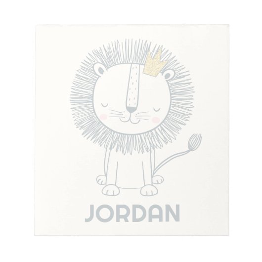 Ik ben een kleine koning notitieblok (Voorkant)