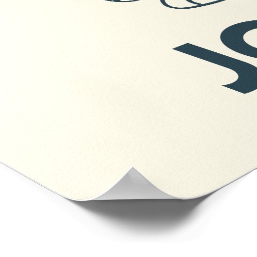 Ik ben een kleine koning poster (Hoek)