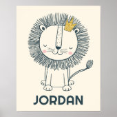 Ik ben een kleine koning poster (Voorkant)