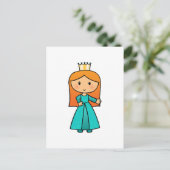 Ik ben een kleine prinses briefkaart (Staand voorkant)