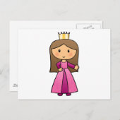 Ik ben een kleine prinses briefkaart (Voorkant / Achterkant)