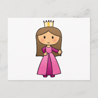 Ik ben een kleine prinses briefkaart