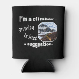 Ik ben een klimmer - zwaartekracht is slechts een blikjeskoeler