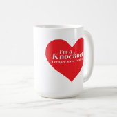 Ik ben een knockout. CRNA Koffiemok (Voorkant rechts)