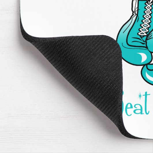 Ik ben een knockout dat ik baarmoederhalskanker ve muismat (Hoek)