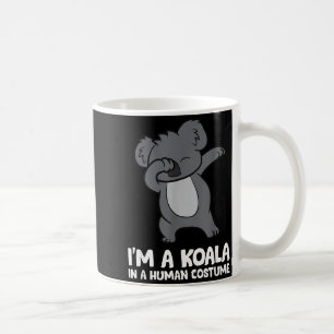 Ik ben een koala in een menselijke kostuum grappig koffiemok