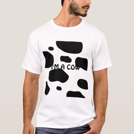 Ik ben een KOE. T-shirt (Voorkant)