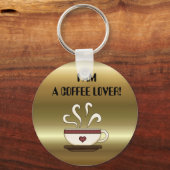 IK BEN EEN KOFFIE-VERLIES! sleutelhanger (Voorkant)