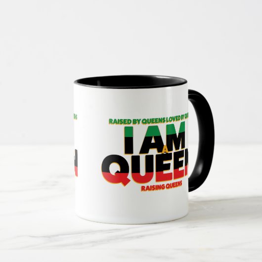 Ik ben een koningin moeder Mok (Voorkant rechts)