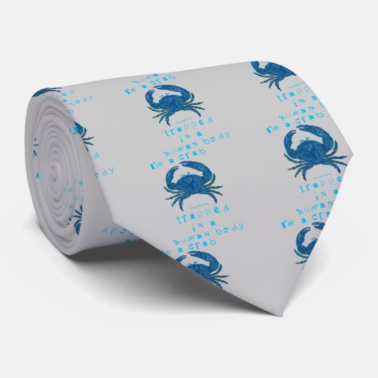 Ik ben een krab stropdas (Opgerold)