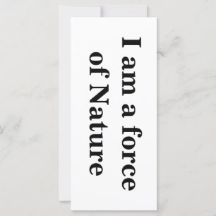 "Ik ben een kracht van Natuur" Kaart