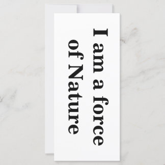 "Ik ben een kracht van Natuur" Kaart