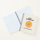 Ik ben een krachtige Daily Affirmation Positive Notitieboek (Binnen)