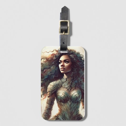 Ik ben een krijger Bagagelabels (Voorkant (verticaal))