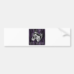 Ik ben een krijger.png bumpersticker