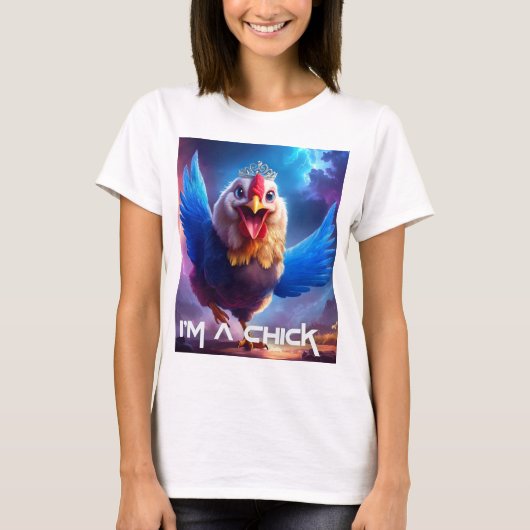 IK BEN EEN KUIKEN T-SHIRT (Voorkant)