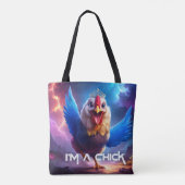 IK BEN EEN KUIKEN TOTE BAG (Achterkant)